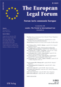 The European Legal Forum
